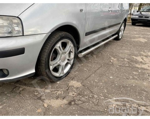 Volkswagen Sharan 1995-2010 боковые пороги ARENA d60 из нержавеющей стали Volkswagen Sharan 1995-2010 боковые пороги ARENA d60 из нержавеющей стали